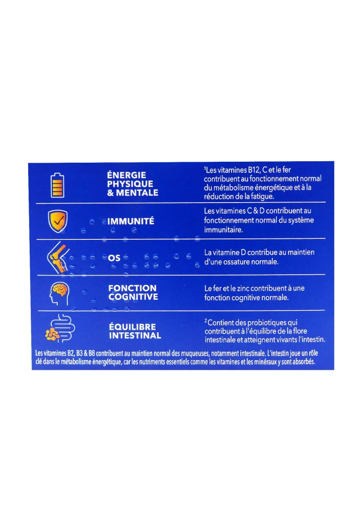 BION3 VITALITE 50+ BOITE DE 60 COMPRIMES 3 bion