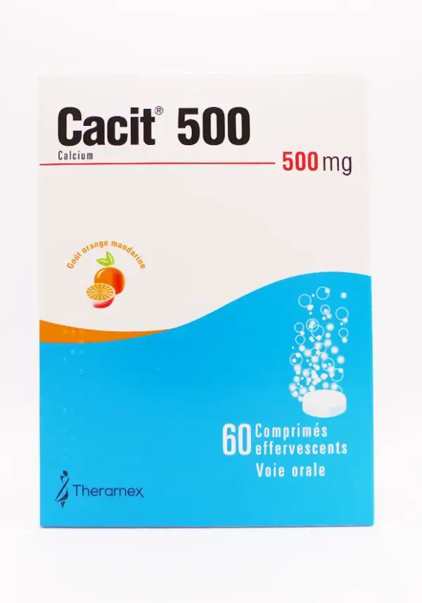 Cacit 500mg 60 comprimés effervescents