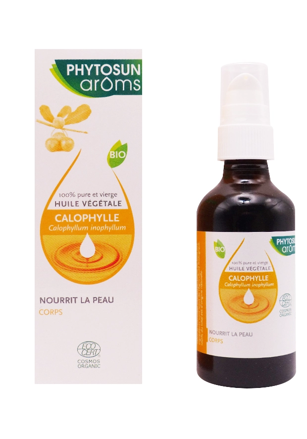 PHYTOSUN ARÔMS HUILE VEGETALE CALOPHYLLE BIO 50ML 2 calophylle huile végétale phytosun