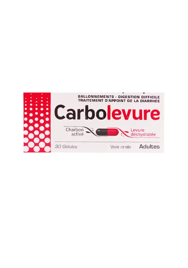 Carbolevure 30 gélules