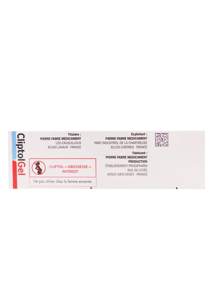 cliptol gel dos