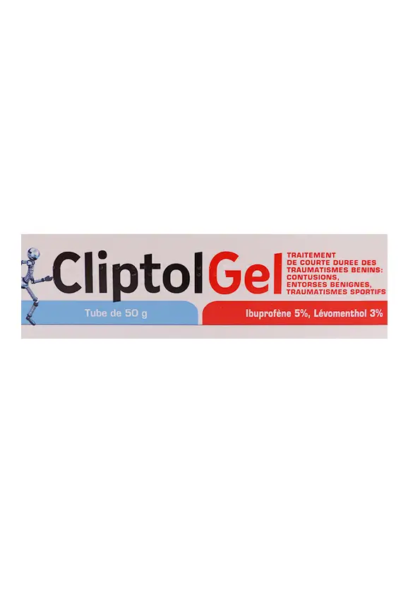 cliptolgel tube de 50g