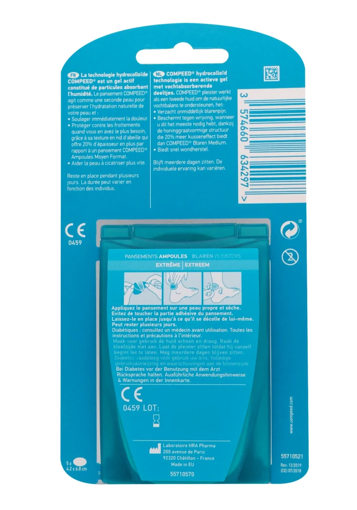 compeed pansements dos