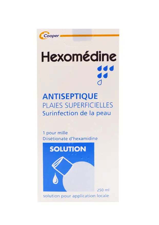 cooper hexomedine antiseptique 250 ml