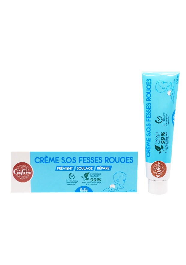 GIFRER CREME SOS FESSES ROUGES 100ML 3 creme sos fesses rouges gifrer