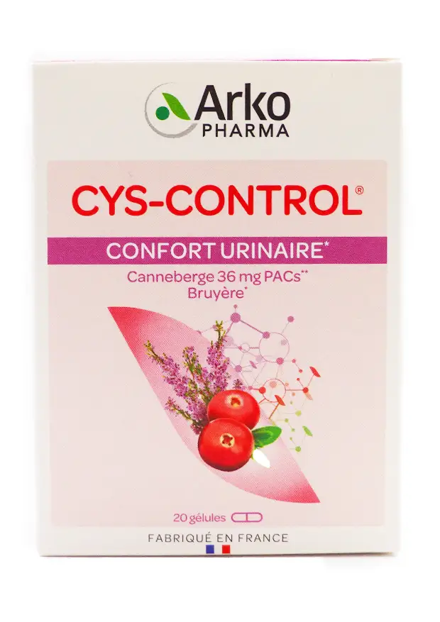 cys control 20 gélles arkopharma