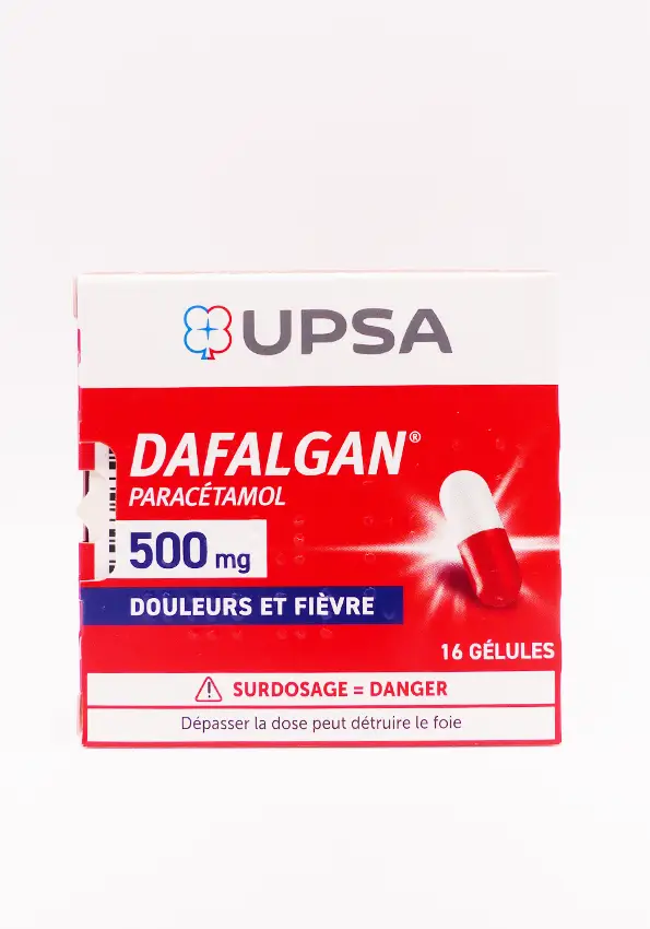 Dafalgan paracétamol 500mg 16 gélules