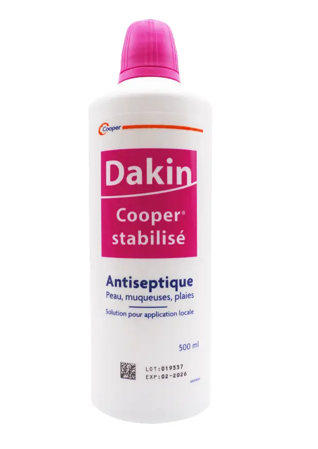 solution de dakin cooper stabilisé 500 mL