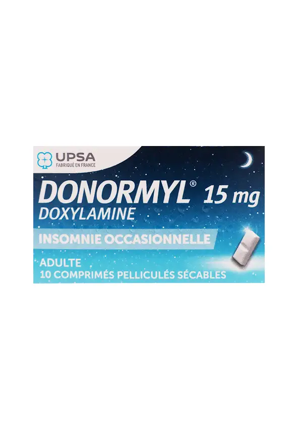 donormyl 15 mg 10 comprimés sécables