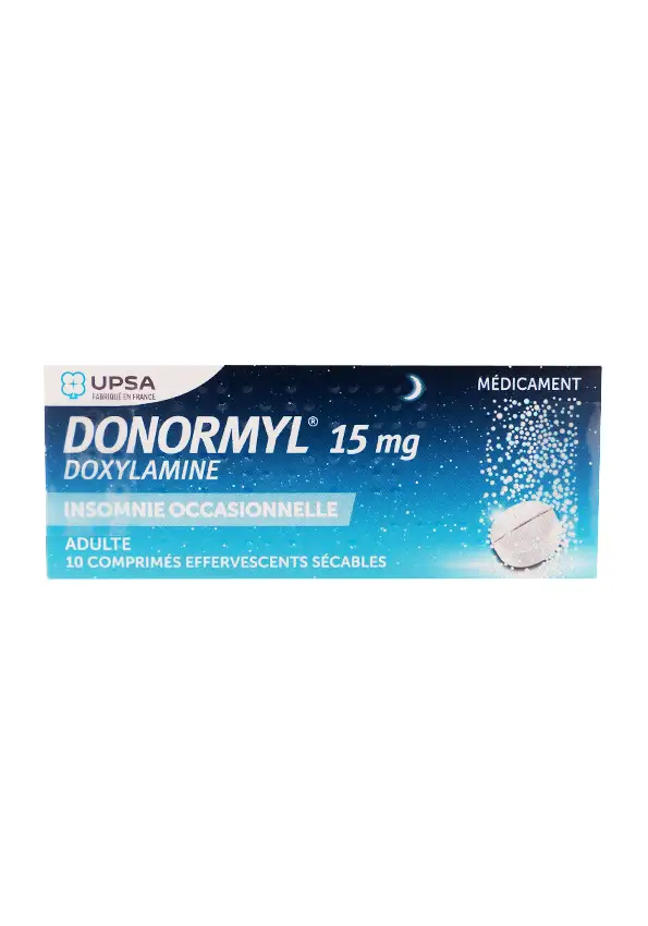 donormyl 15mg 10 comprimés effervescents