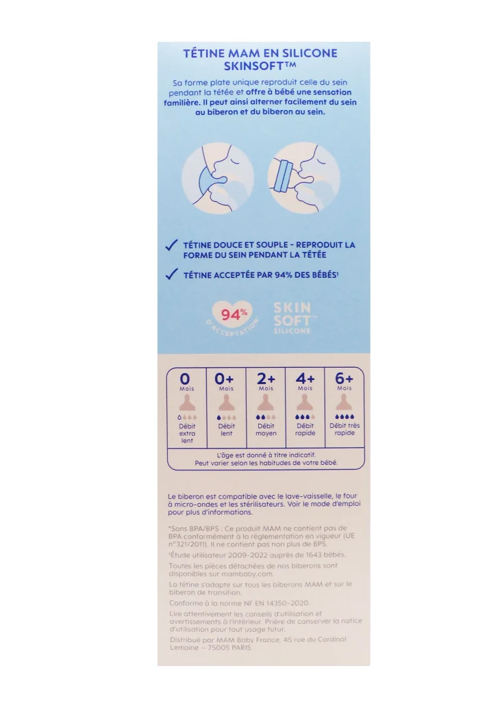 dos biberon theme espace easy active 2eme age