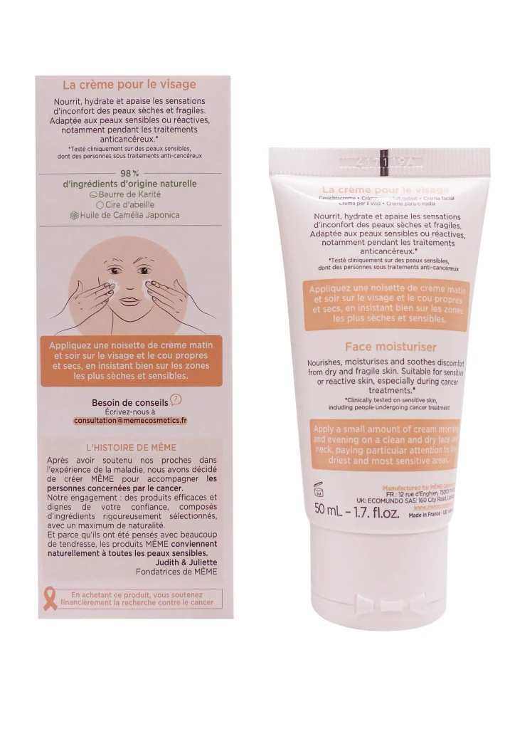 MÊME CREME VISAGE 50ML 3 dos creme pour le visage 50 ml
