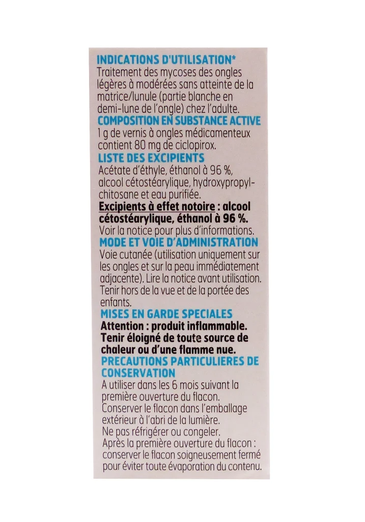 MYCONAIL VERNIS 3,3 ML 3 dos miconail