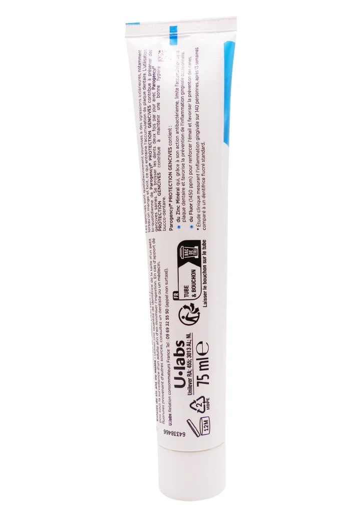 PAROGENCYL PREVENTION GENCIVES DENTIFRICE 75 ML 4 dos tube dentifrice