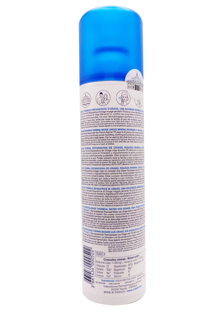URIAGE SPRAY EAU THERMALE 300ML 3 dos uriage spray eau thermale