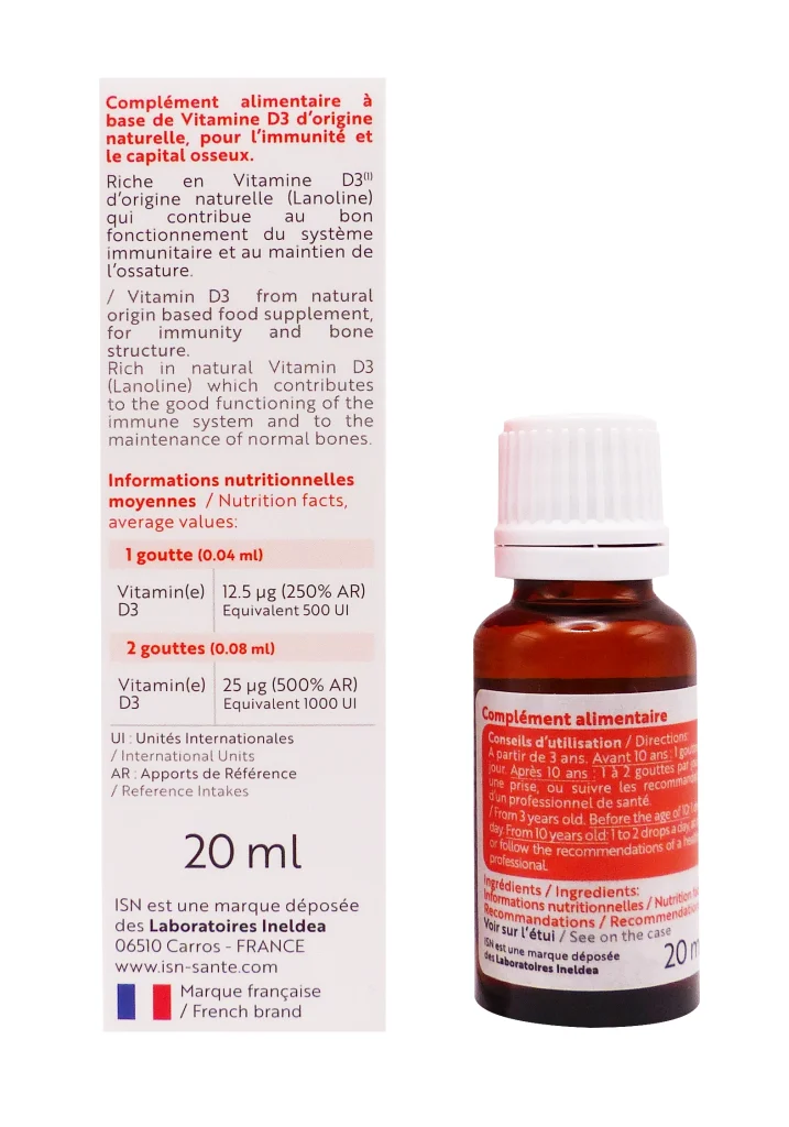 dos vitamine D3