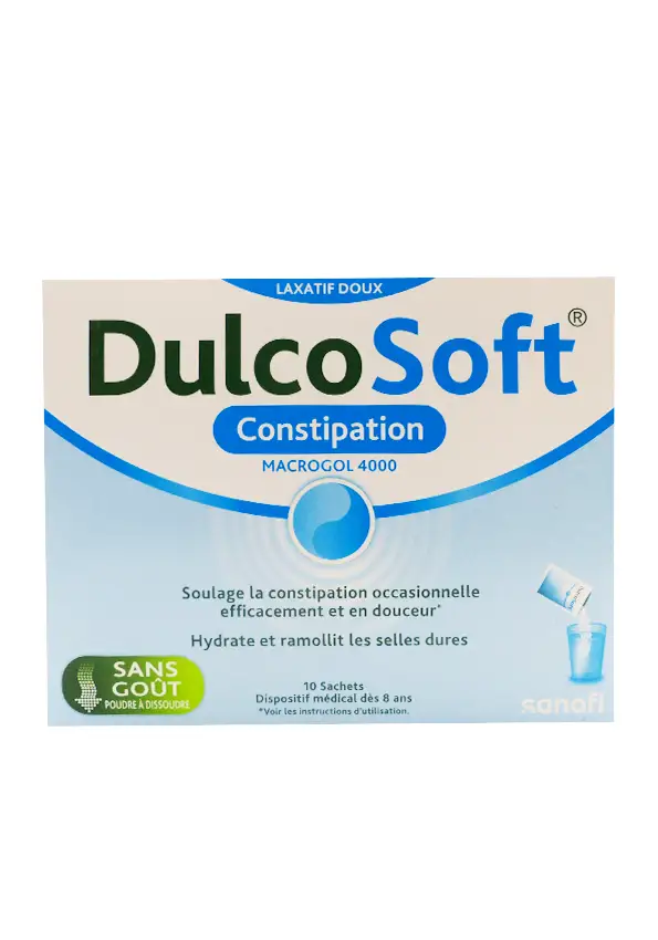 dulcosoft constipation 10 sachets sanofi