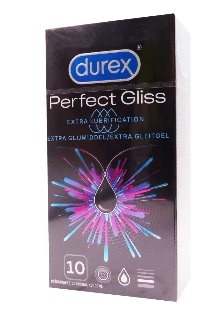 DUREX PERFECT GLISS 10 PRESERVATIFS 2 durex perfect gliss 10 preservatifs