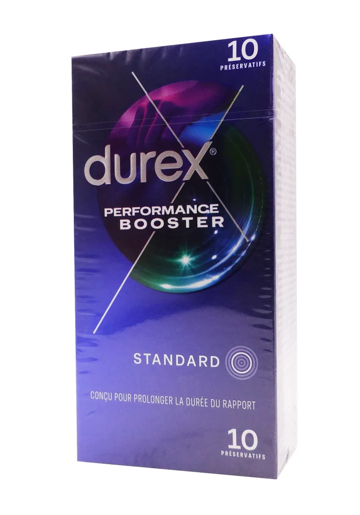 DUREX PERFORMANCE BOOSTER PRESERVATIFS 10 UNITES 2 durex performance booster 10 preservatifs standard