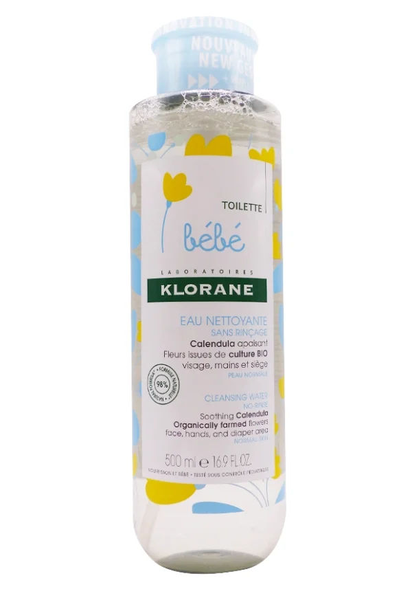 eau nettoyante klorane 500 ml