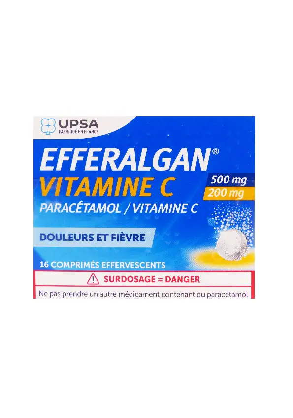 Efferalgan vitamine c 16 comprimés effervescents