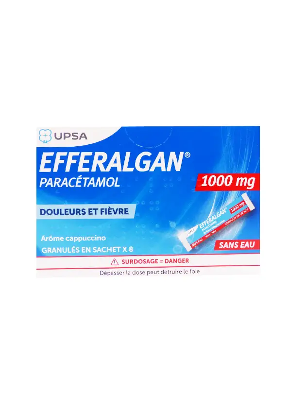 efferalgan,1000mg 8 sachets