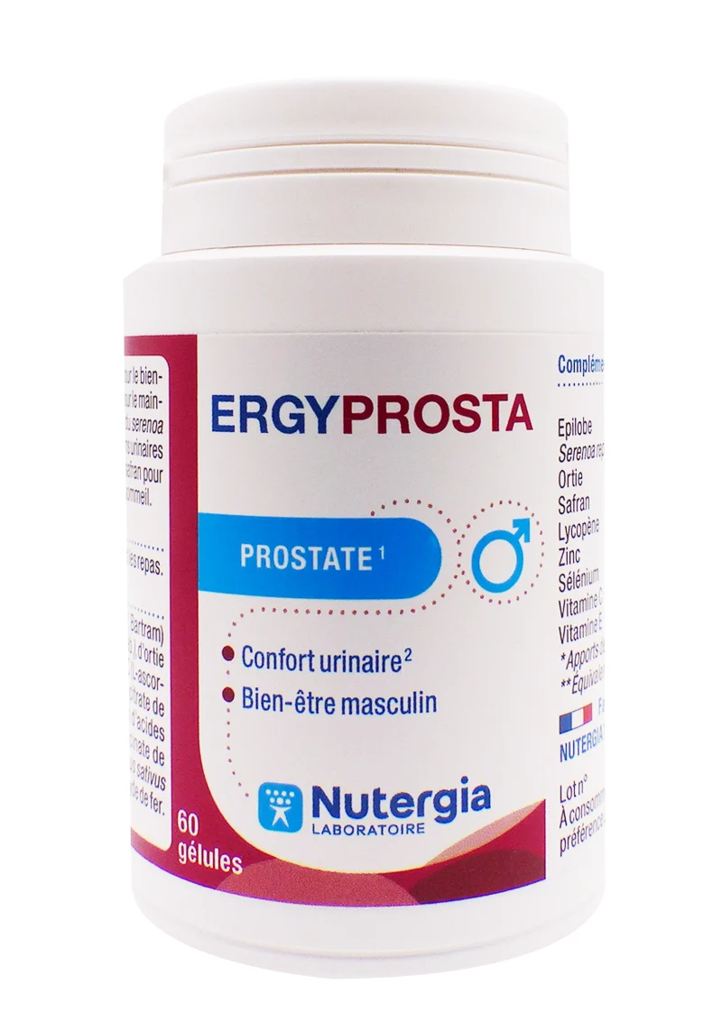ergyprosta 60 gélules nutergia