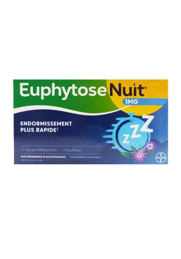 euphytose nuit 1 mG 30 comprimés