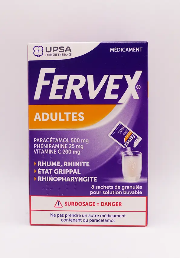 Fervex adultes 8 sachets