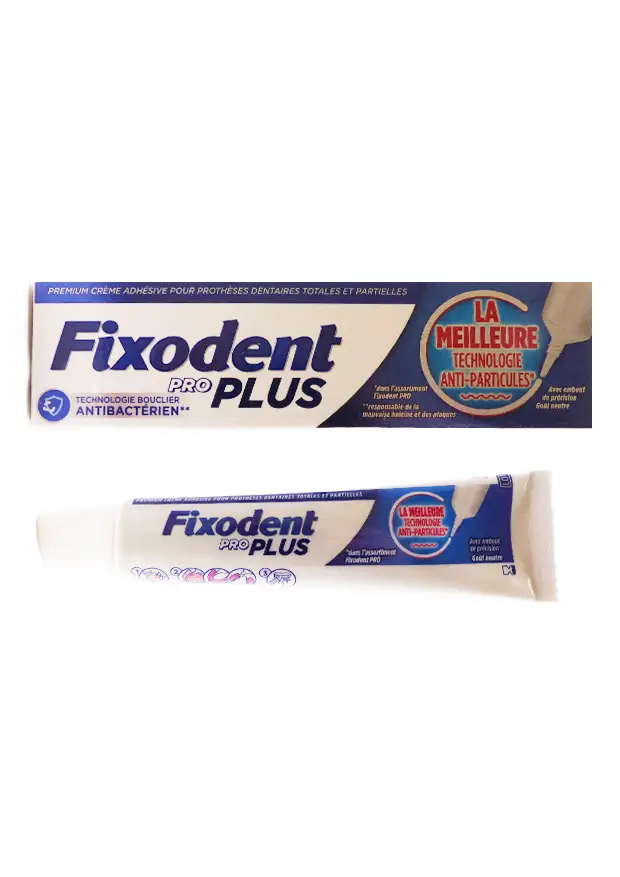 fixodent pro plus antibacterien