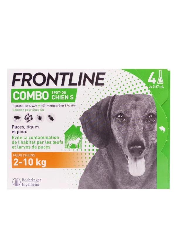 frontline chien 2-10 kg