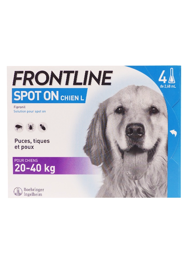 frontline chiens 20-40 kg