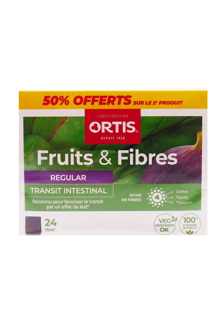 fruits et fibres transit intestinal