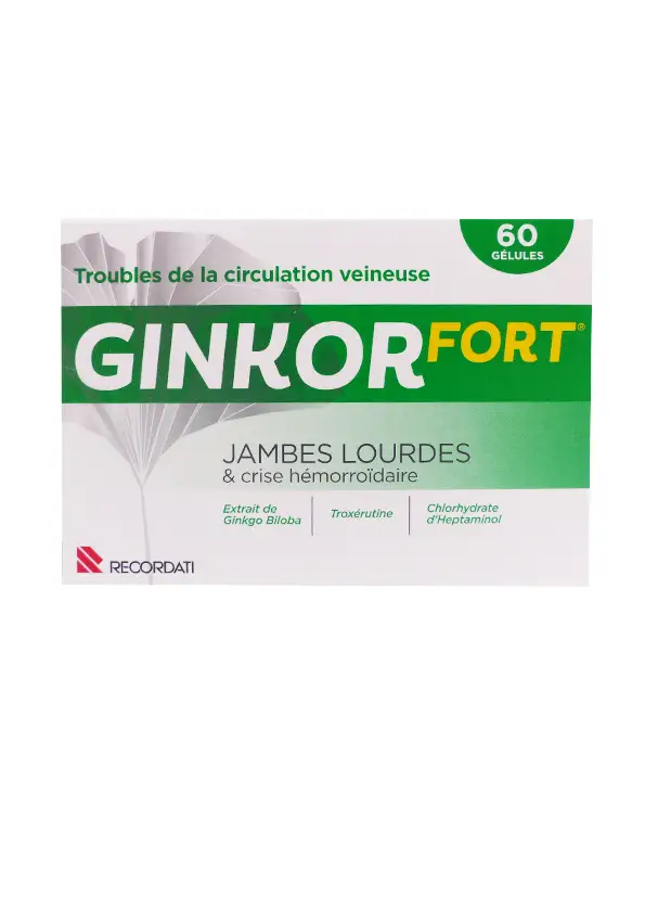 ginkor fort 60 gelules