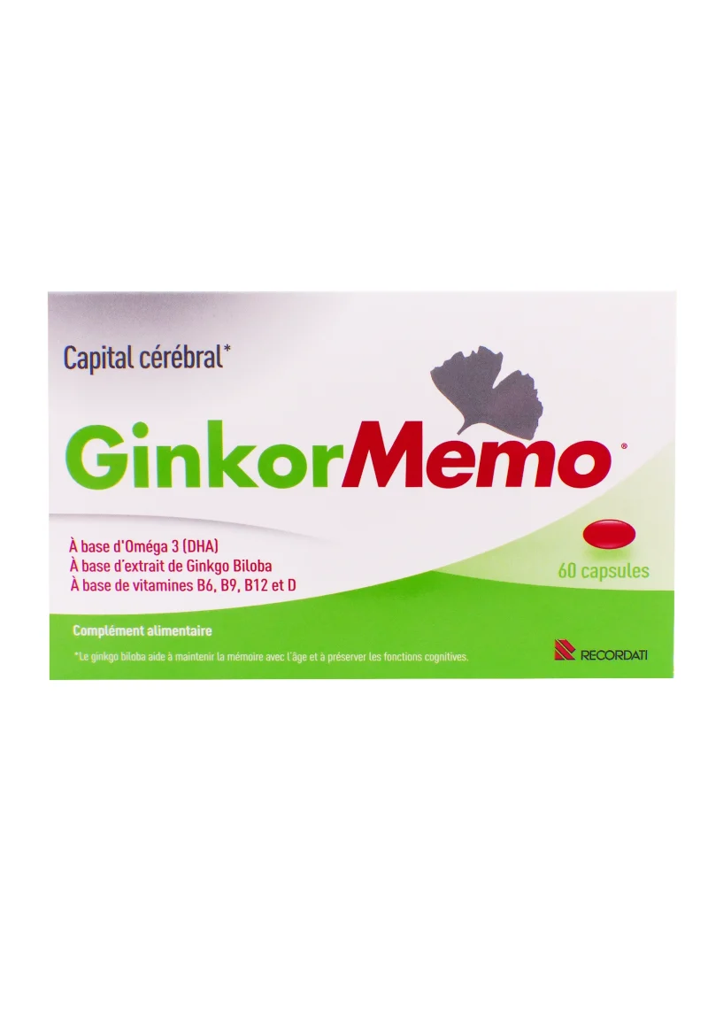ginkor mémo 60 capsules