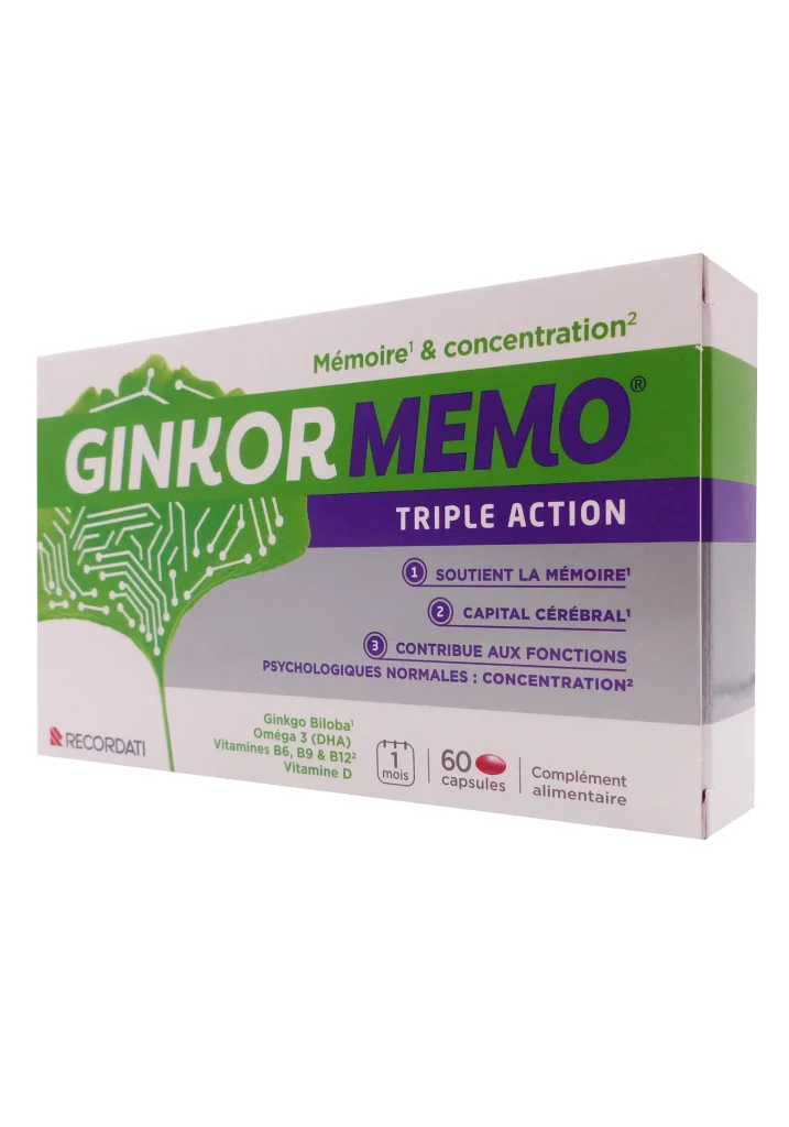GINKOR MEMO 60 CAPSULES 2 ginkor memo