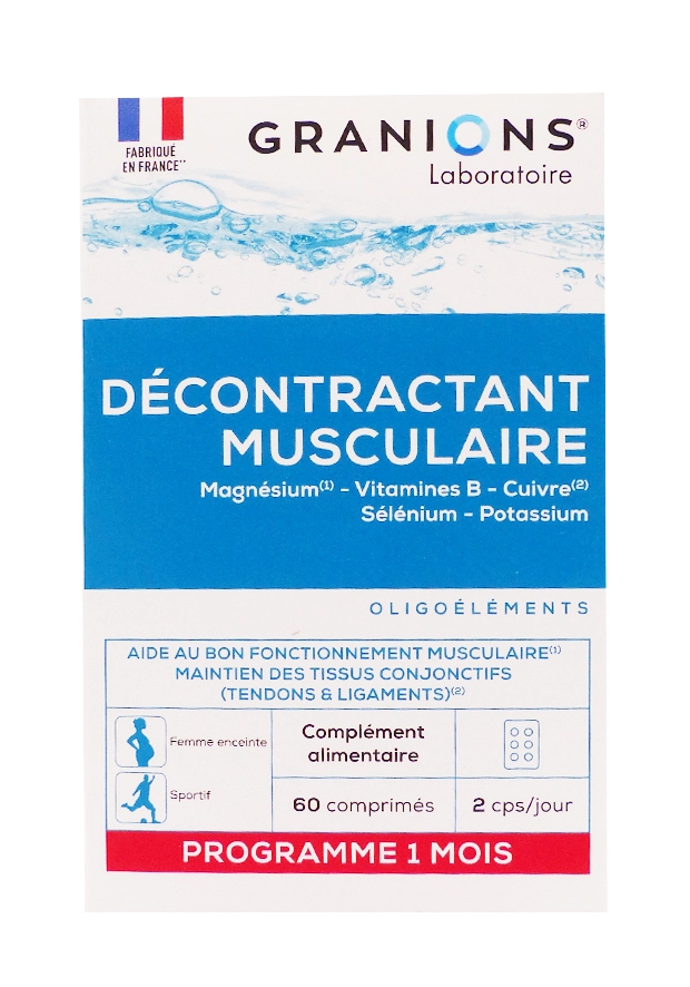 granion décontractant musculaire