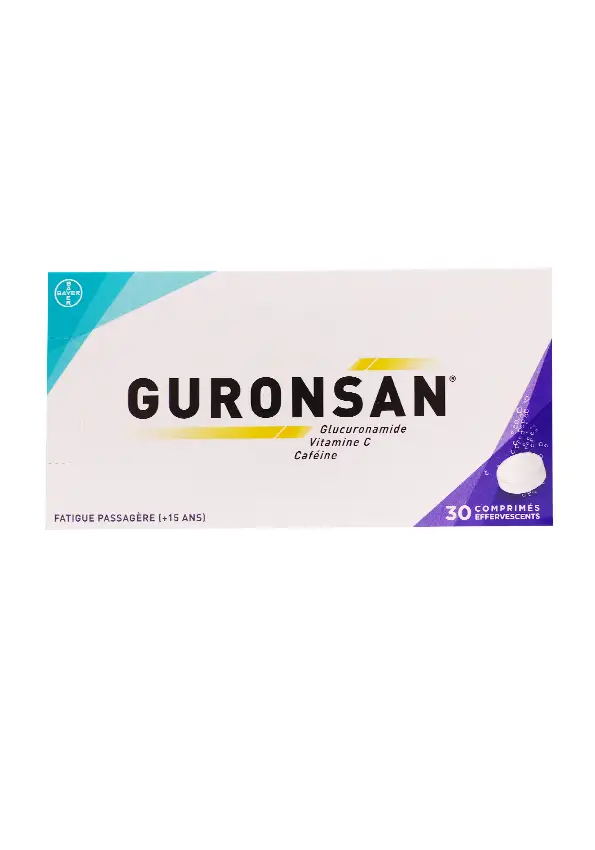 guronsan 30 comprimés effervescents