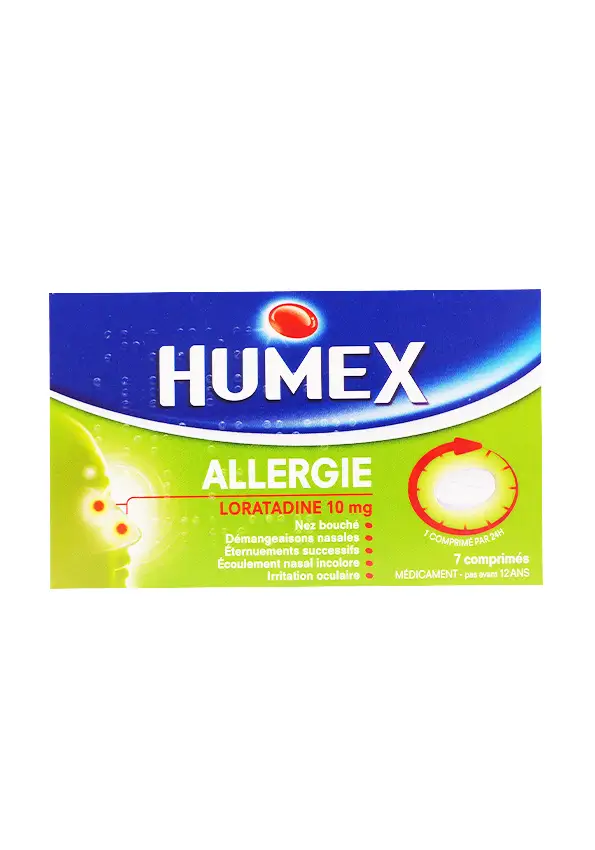 humex allergie loratadine 10mg 7cp