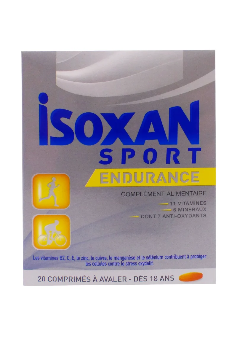 isoxan sport endurance 20 comprimés