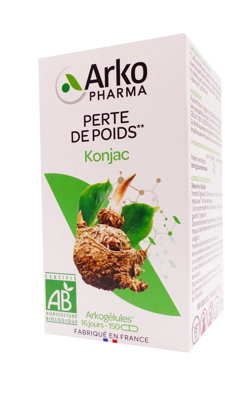 konjac 150 gélules