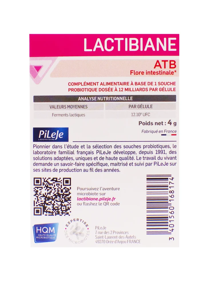 lactibiane atb dos pileje