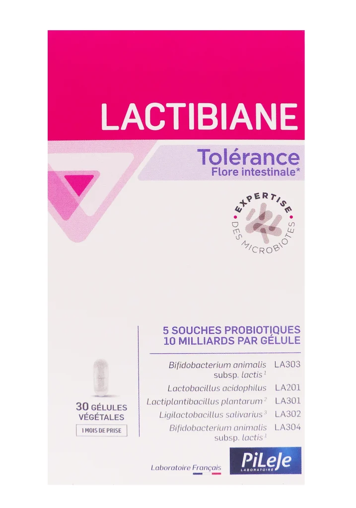 lactibiane tolerance 30 gelules pileje