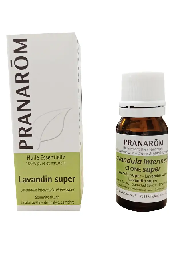 Huile essentielle de lavandin super 10 mL Pranarom