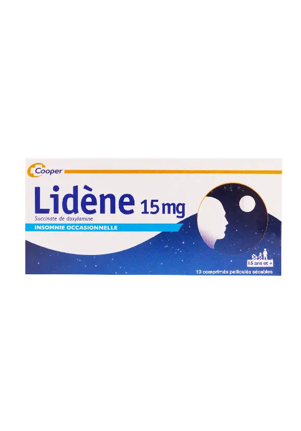 lidène 15mg 10 comprimés pelliculés sécables