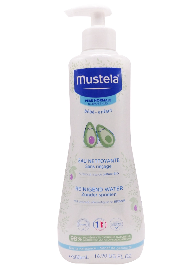 mustela eau nettoyante 500 ml