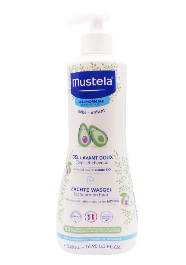 mustela gel lavant doux 500 ml