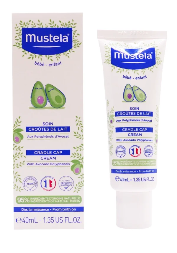 mustela soin croute de lait 40 ml