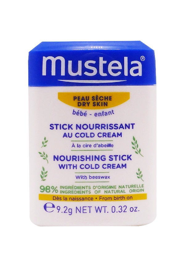 MUSTELA BEBE STICK NOURRISSANT AU COLD CREAM 9,2G 12 mustela stick nourrissant