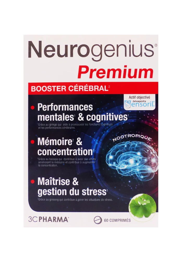 neurogenius premium 60 comprimes